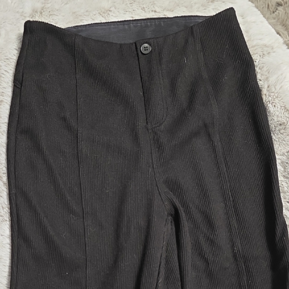 HALARA Women's Black Corduroy Pants